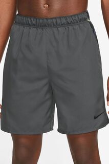 Беговые шорты без подкладок Dri-FIT Challenger Studio 7 дюймов Nike, серый