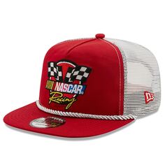 Бейсболка New Era Nascar Merchandise, красный