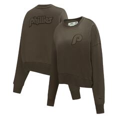 Толстовка Pro Standard Philadelphia Phillies, коричневый