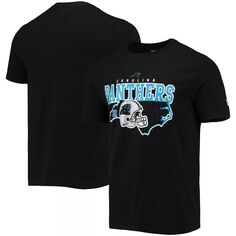 Мужская футболка New Era Black Carolina Panthers Local Pack
