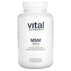 Метилсульфонилметан 1000 мг Vital Nutrients, 240 капсул