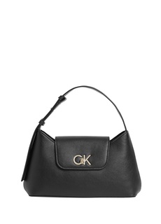 Черная женская сумка через плечо Calvin Klein