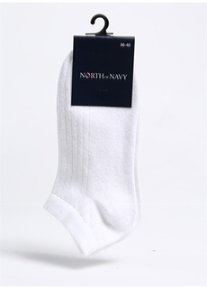 Белые женские носки-пинетки North Of Navy