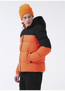 Оранжевое мужское пальто Fabrika Sports