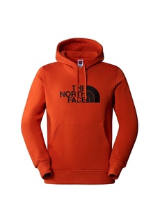 Коричневая мужская толстовка с капюшоном и принтом The North Face