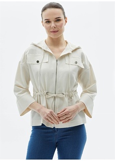 Стандартная белая женская куртка Selen