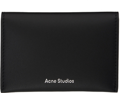 Черный сложенный визитница Acne Studios