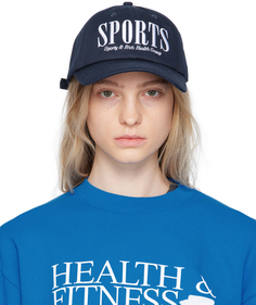 Темно-синяя спортивная кепка Sporty &amp; Rich