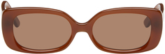 Коричневые солнцезащитные очки Zou Bisou Velvet Canyon