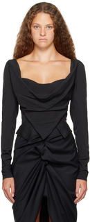 Черная воскресная блузка Vivienne Westwood