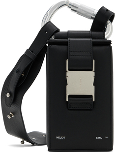 Черная сумка-слинг для телефона HELIOT EMIL