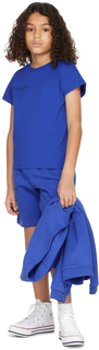 Детская синяя футболка из органического хлопка 365 Кобальтово-синий PANGAIA