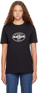 Черная футболка Knize A.P.C.