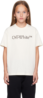 Off-White Kids Off-White Футболка Bookish Bit