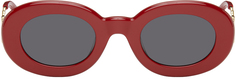 Красные солнцезащитные очки Le Chouchou Les lunettes Pralu Jacquemus