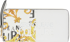 Белый кутюрный кошелек с логотипом Versace Jeans Couture