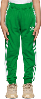 adidas Kids Kids Зеленые спортивные брюки Adicolor SST Big Kids