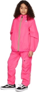 Детские розовые спортивные брюки Le Vrai Edgard K-Way