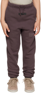 Детские фиолетовые брюки для отдыха на связках Fear of God ESSENTIALS