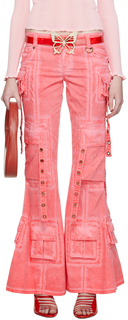 Эксклюзивные розовые брюки Blumarine SSENSE