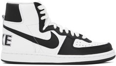 Черно-белые высокие кеды Nike Edition Terminator Comme des Garçons