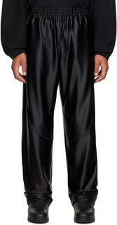 Alexander Wang Черные спортивные штаны с окантовкой