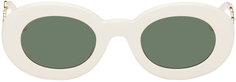 Off-White Солнцезащитные очки Le Chouchou Les Lunettes Pralu Jacquemus