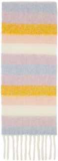 Разноцветный полосатый шарф A.P.C.