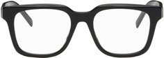 Черные блестящие ацетатные очки Givenchy