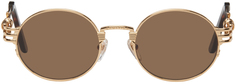 Солнцезащитные очки розовое золото 56-6106 Jean Paul Gaultier