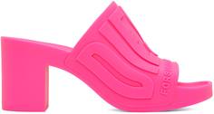 Розовые босоножки на каблуке Pamela Diesel