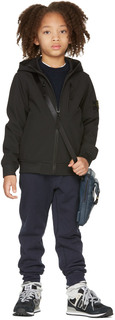 Детская черная куртка Soft Shell, черная Код поставщика: 40134 Stone Island Junior