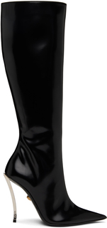 Черные ботинки Pin-Point Versace