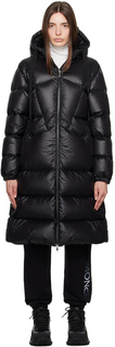 Moncler Черный пуховик Selenga