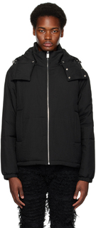 Черная куртка-пуховик с пряжкой 1017 ALYX 9SM
