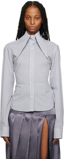 SSENSE Work Capsule — Серая рубашка Ione 16Arlington