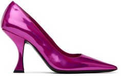 Эксклюзивные розовые туфли на каблуке BY FAR SSENSE Viva