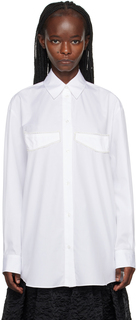 Белая рубашка на пуговицах Simone Rocha
