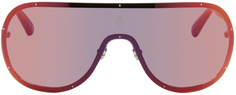 Серебряные солнцезащитные очки Avionn Moncler