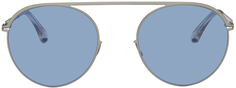 Серебряные солнцезащитные очки Bernhard Willhelm Edition Studio 5.1 Mykita
