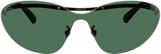 Серебряные солнцезащитные очки Carrion Moncler