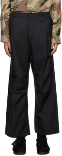 Черные брюки-карго Snopants Maharishi