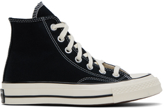 Черные высокие кеды Chuck 70 Converse