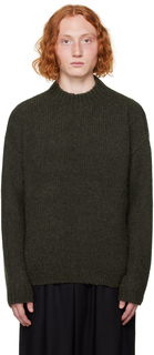 Зеленый свитер штукатура Toogood