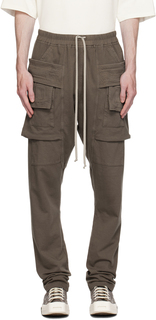 Серые брюки карго Creatch Rick Owens DRKSHDW