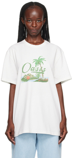 Белая футболка «Оазис» Kijun