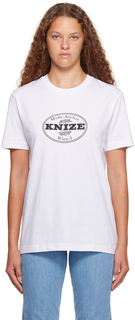 Белая футболка Knize A.P.C.