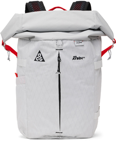 Бело-серый рюкзак Aysen Nike