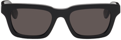 Черные квадратные солнцезащитные очки Alexander McQueen
