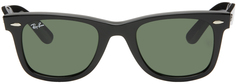 Черные классические солнцезащитные очки Wayfarer Ray-Ban